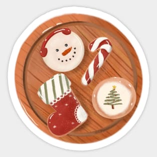 Cookies Christmas Sticker